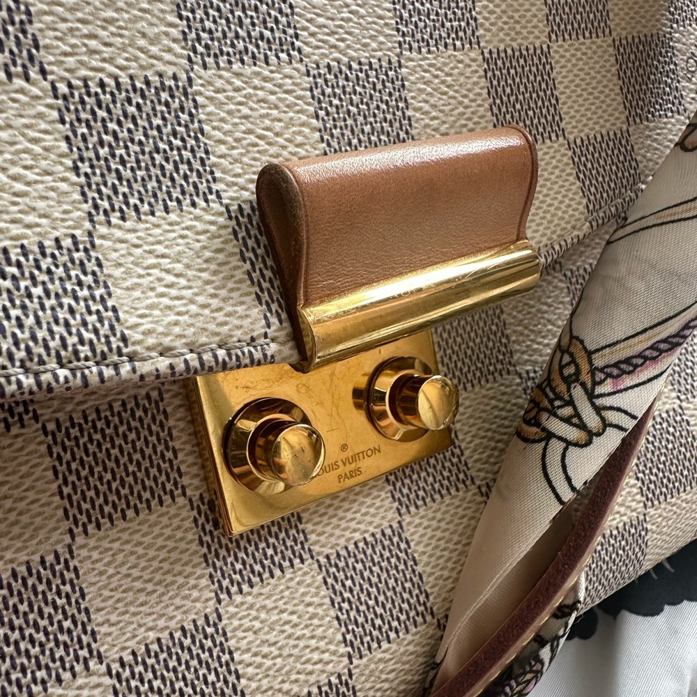 Louis Vuitton Checkered Crossbody Bag - Damier azur - Picture 9 of 16